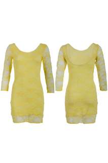 WOMENS LACE FITTED SHORT EVENING PARTY BODYCON DRESS UK  