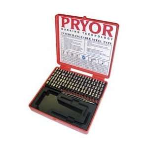  Pryor 1/8font W/out Holder Steel Type Set