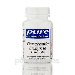  Pure Encapsulations Pancreatic Enzyme 60 Vegetable 