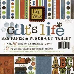  8X8 PAPER/PUNCHOUT TABLET CAT Patio, Lawn & Garden