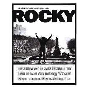Rocky Movie Poster, 8 x 10 (1976)