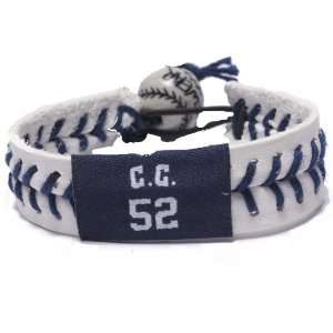  MLB C.C. Sabathia CC Authentic Jersey Bracelet Sports 