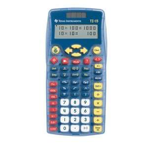  TEXAS INSTRUMENTS, TI 15/TBL Scientific Calculator 