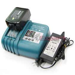 Charges all Makita batteries Stick, Pod and Slide type batteries