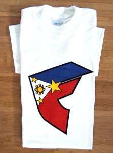 Filipino Famous Philippine Flag Pinay Pinoy T Shirt  