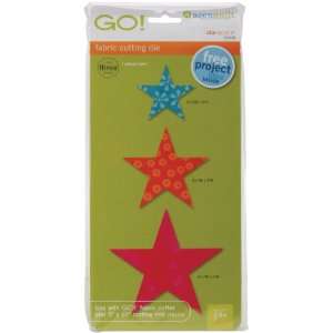  GO Fabric Cutting Dies Star 2, 3 & 4 (550 28) Arts 