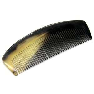    Natural Hand Carved Traditional Oriental Black Ox Horn Comb Beauty