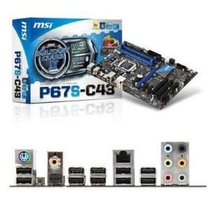  MSI Intel P67 Socket 1155 Electronics