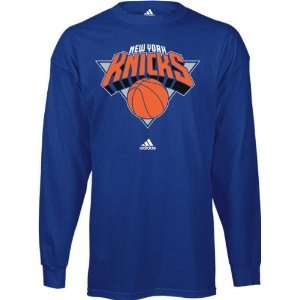  New York Knicks adidas Kids (4 7) Primary Logo Long Sleeve 