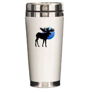  Moose Moose Ceramic Travel Mug by 