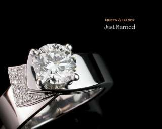 55 carat GIA Diamond 18K750 white gold Ring  