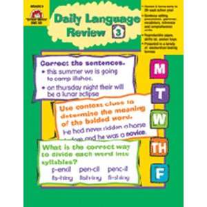  New Evan Moor Daily Language Review Grade 3 Reproducible 