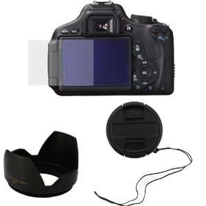   Lens Cap + Neck Strap Lanyard for Canon EOS Rebel T3i Digital Camera