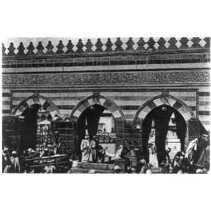 Bab Ali,gate of holy Mosque in Mecca,Saudi Arabia,Zememhaus,c1914 