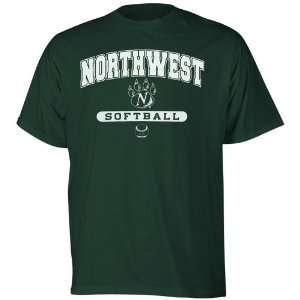  Russell Northwest Missouri State Bearcats Green Softball T 