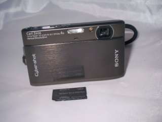 Sony Cyber shot DSC TX1 10.2MP Digital Camera Charcoal  