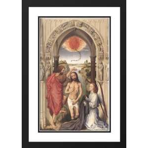  Weyden, Rogier van der 28x40 Framed and Double Matted St John 