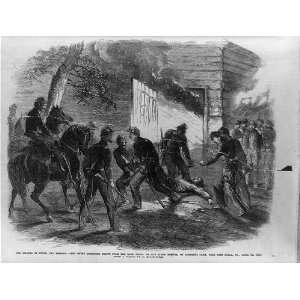 John Wilkes Booth,Garrett farm,Port Royal,VA,4 26 1865 