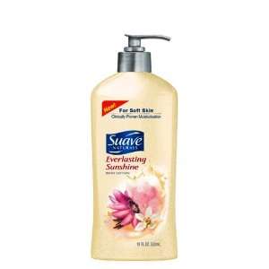 Suave Naturals Body Lotion, Everlasting Sunshine, 18 Ounce 