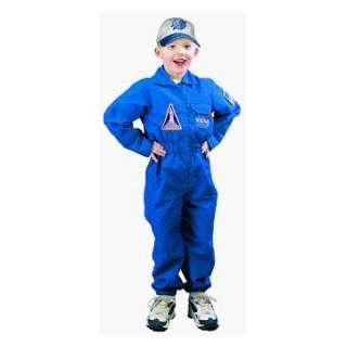  Jr Flight Suit w/ Embroidered Cap Child Costume Size 8 10 