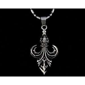  Cool Fleur de lis designs Stainless Steel pendant men 