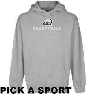  Angelo State Rams Ash Custom Sport Logo Applique Midweight 