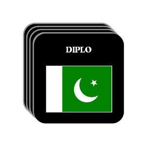  Pakistan   DIPLO Set of 4 Mini Mousepad Coasters 