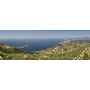  High Angle View of a Coastline, Lycia, Turkey Travel 