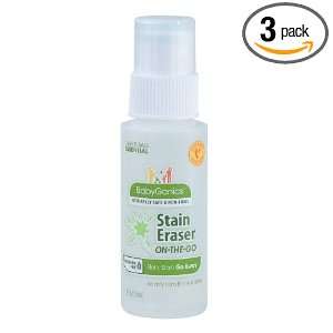 BabyGanics Stain Go Away Stain Remover On The Go, 2 Fluid Ounce (Pack 