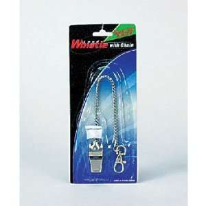  whistle w/metal chain   Case of 36