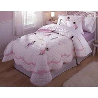 Ballet Class  Twin Quilt with Pillow Sham   QS0718BKTW 2300   New 