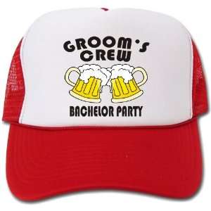  Grooms Crew Bachelor Party Trucker Hats 
