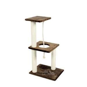  Scratch Tower Cat Tree, Deluxe Kitty Gymnasium Pet 