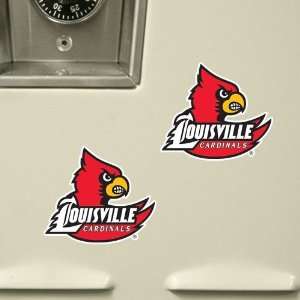  Louisville Cardinals 6 Pack Stik able Party Decals Sports 