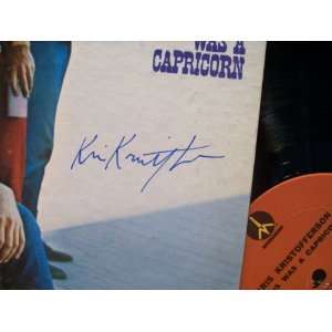  Kristofferson, Kris LP Signed Autograph Jesus Was A 