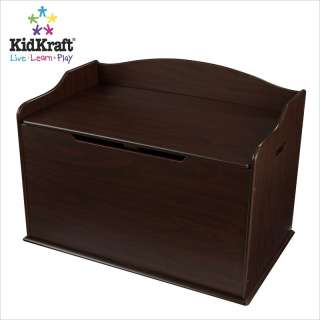 KidKraft Austin Box Espresso Toy Boxes & Chest 706943149560  