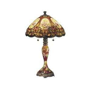  Dale Tiffany Scoville 2 Light Table Lamp TT101164
