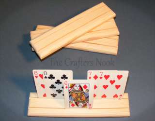 Playing Card Holders Rack Arthritis Help Rummy Bridge Canasta Uno 