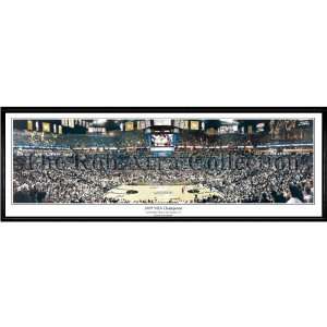  San Antonio Spurs 2005 NBA Champions Framed Panoramic 