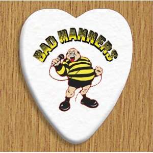  Bad Manners 5 X Bass Guitar Picks Both Sides Printed 