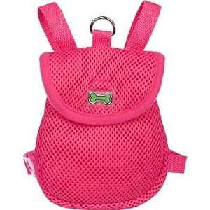   Wag a tude Pink Mesh Dog Back Pack