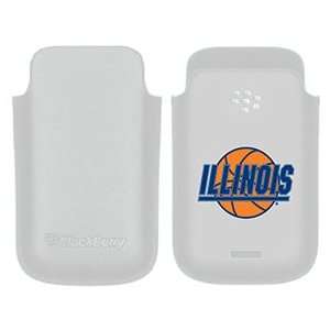  University of Illinois with Ball on BlackBerry Leather 
