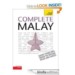 Complete Malay (Bahasa Malaysia) Teach Yourself Christopher Byrnes 