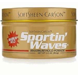  Sportin Wave Maximum Hold Pomade Case Pack 6   816381 
