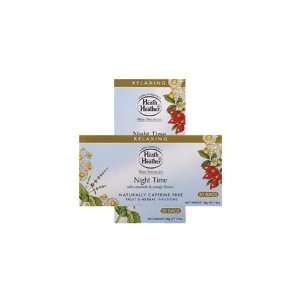 Heath & Heather Night Time Herbal Tea (Economy Case Pack) 20 Ct Box 