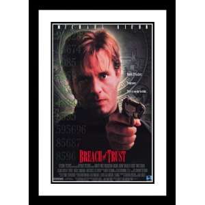Breach of Trust 20x26 Framed and Double Matted Movie Poster   Style A