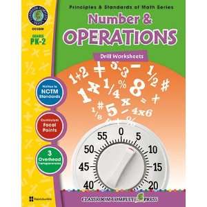  Drill Sheets Number & Operations Gr Pk 2 Principles & Standards Math 