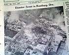Post Magazine 1960 Roseburg Oregon Explosion Konrads  