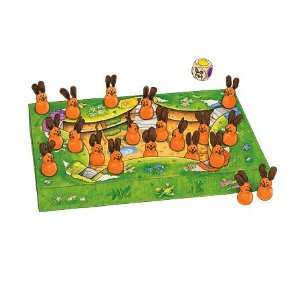  Nino Conillo Game with 20 Wee Wooden Rabbits and 3 