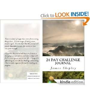 24 Day Challenge Journal James Shipley  Kindle Store